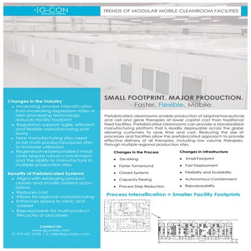 Trends of Modular Mobile Cleanroom Facilities | PDF