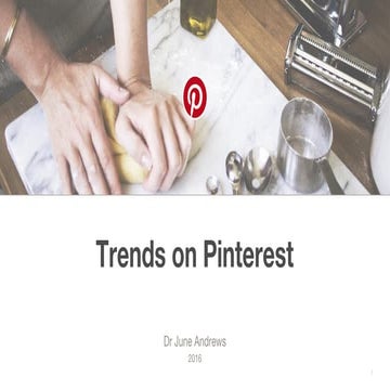 Trends on Pinterest
