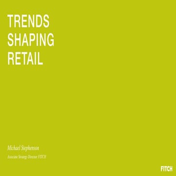 Trends Shaping Retail: United States