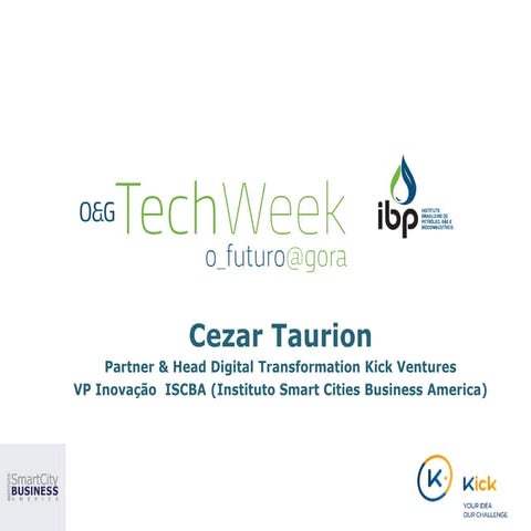 Disrupção no setor de Oil&Gas