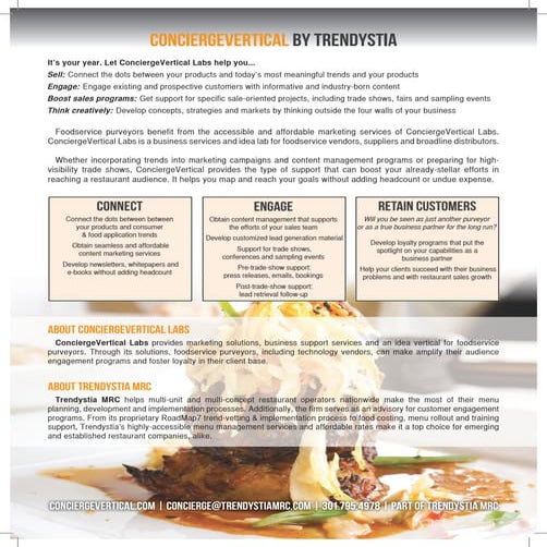 Trendystia ConciergeVertical for Purveyors | ConciergeVertical Labs