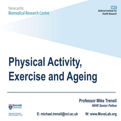 Physical Activity, Exercise and Ageing | PPTX