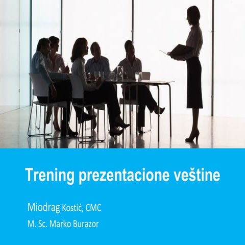 Trening prezentacione vestine obuka javnog nastupa
