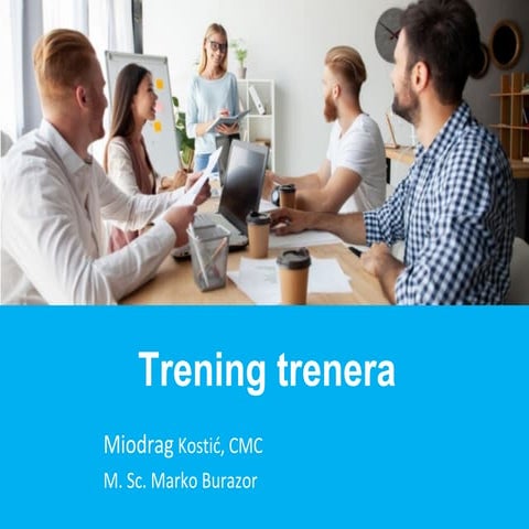 Trening trenera obuka za trenere trenerskih vestina u poslovanju