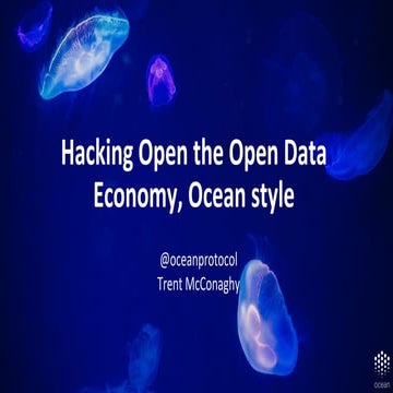 Hacking Open the Open Data Economy
