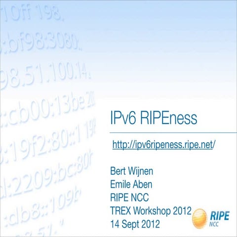 IPv6 RIPEness