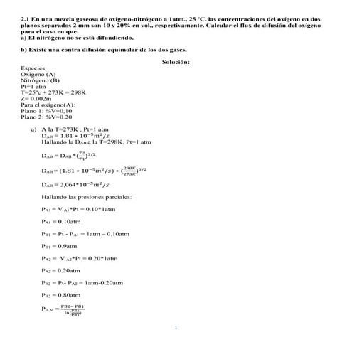 solucionario del cap. 2 de robert TREYBAL 