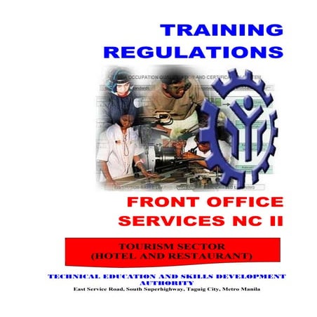 Tr front office services nc ii
