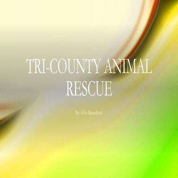 Tri county presentation