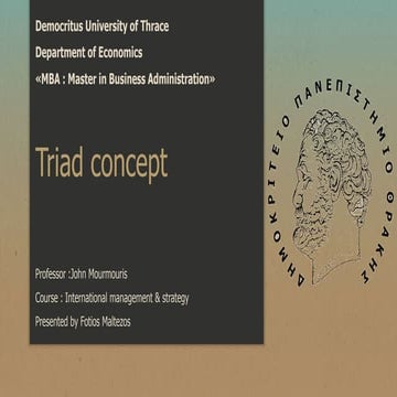 Triad concept_presentation | PPT