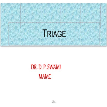 Triage