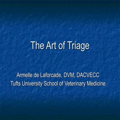 Triage Armelle