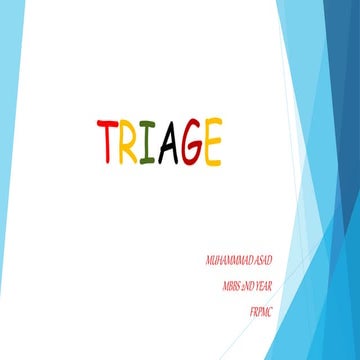 TRIAGE ASAD.pptx