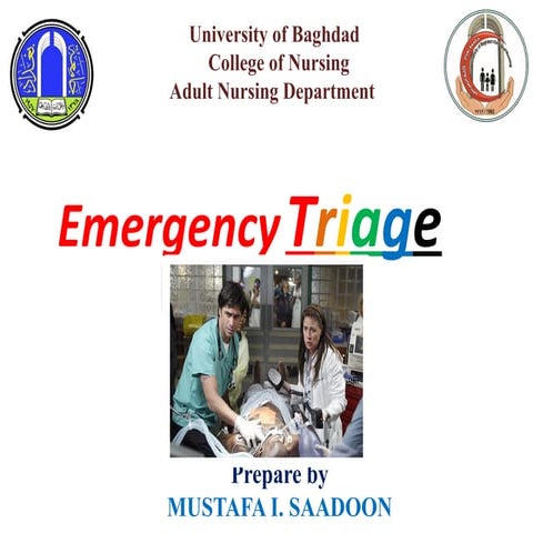Triage presentation.pptxTriage presentation