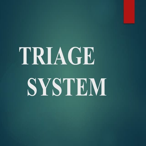 TRIAGE SYSTEM ED m,alaysia wididjdljljpptx