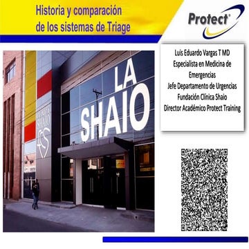 Trujillo viernes, Triage Historia y tipos de Triage, Luis Vargas
