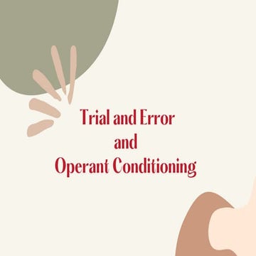 trial and error  and operant conditioning.pdf