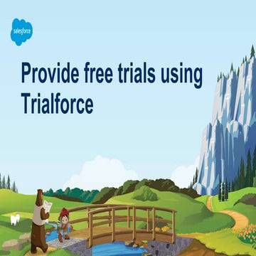 How to Provide a free trial of your solution using Trialforce