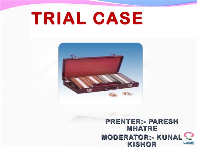 Trial set