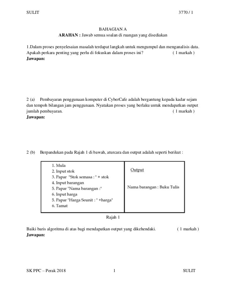 Trial Spm Perak 2018