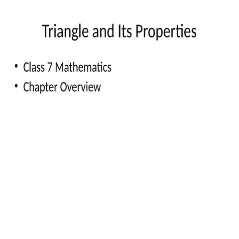 Class 7 ch 7 interior and exterior median