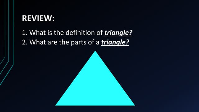 Triangle Congruence (Introduction)