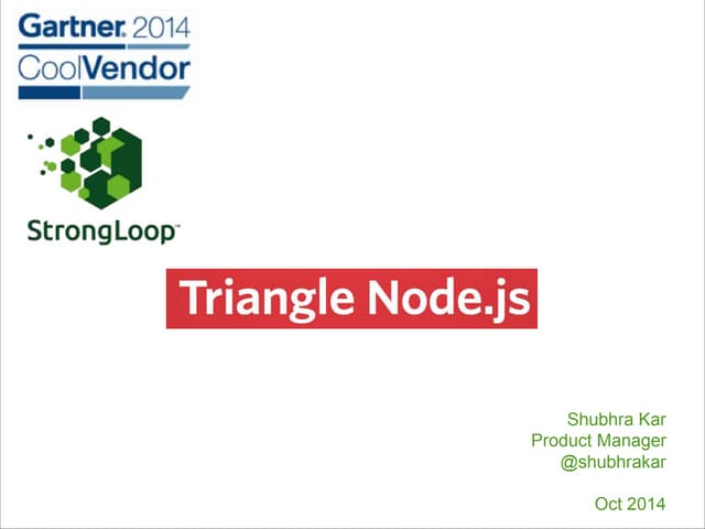 Triangle Node.js DevOps