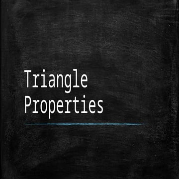class 7 Triangle Properties basic presentation .pptx