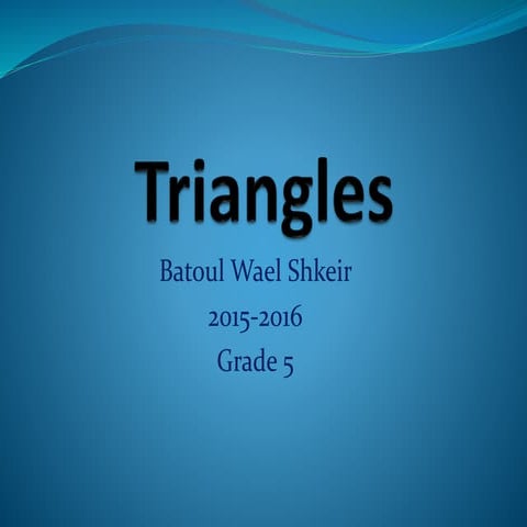Triangles