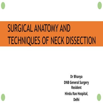 Anatomy of neck triangles | PPT