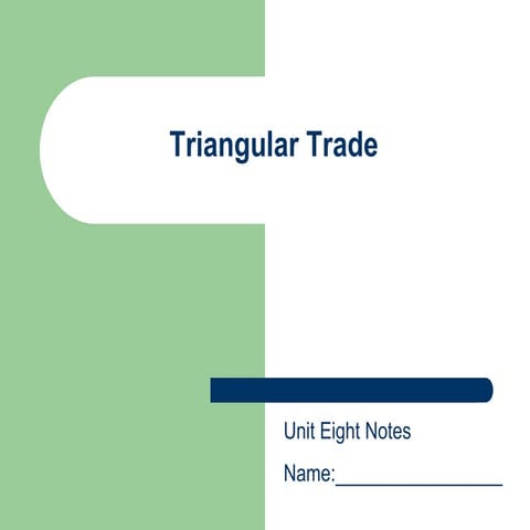 Triangular trade