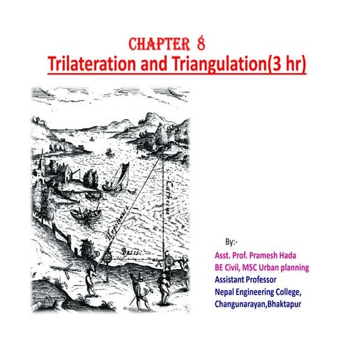 Triangulation and Trilateration