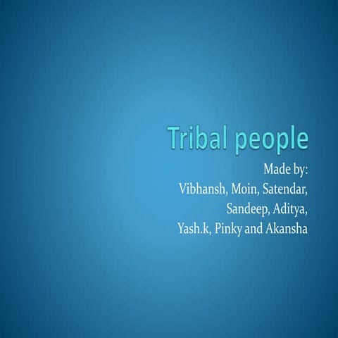 Tribal group