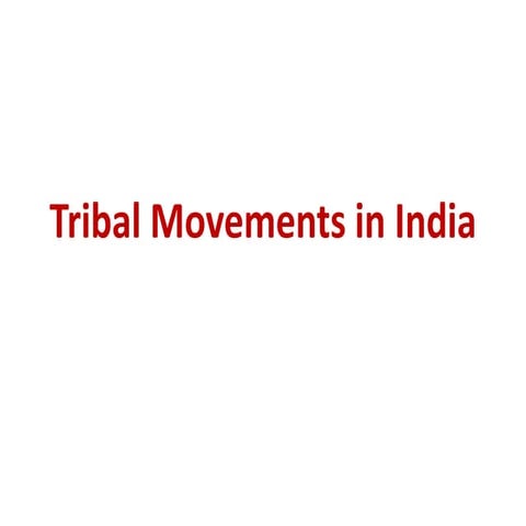 Tribal Movements.ppt