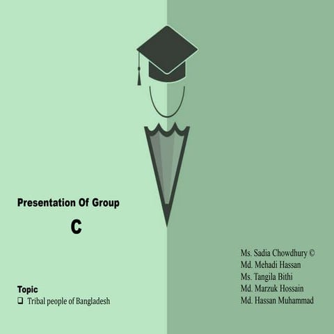 Tribal people of Bangladesh