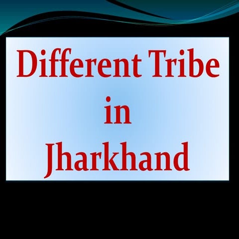 Tribe in jharkhand