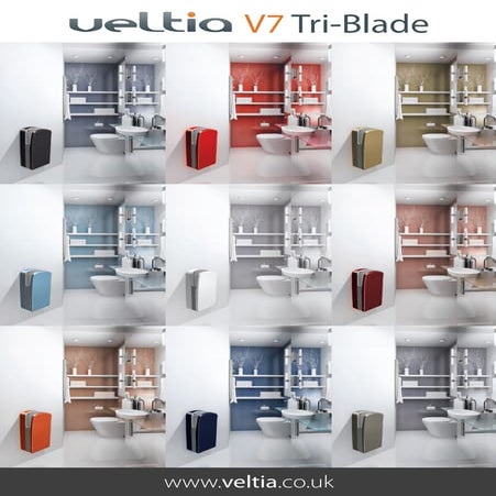 Veltia V7 Tri-Blade Hand Dryer Brochure