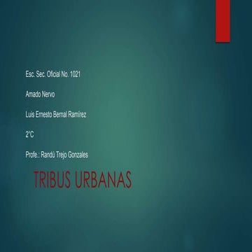 Tribus Urbanas