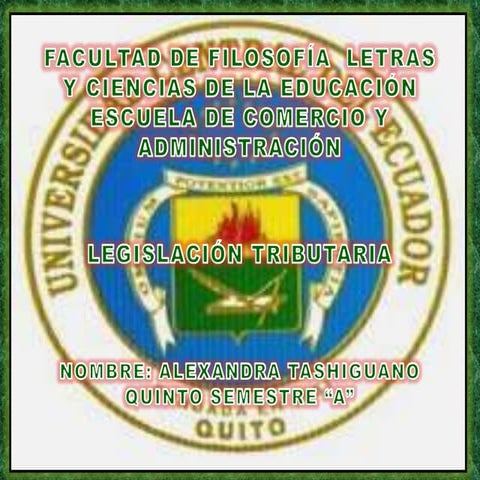 EL RUC POR ALEXANDRA TASHIGUANO