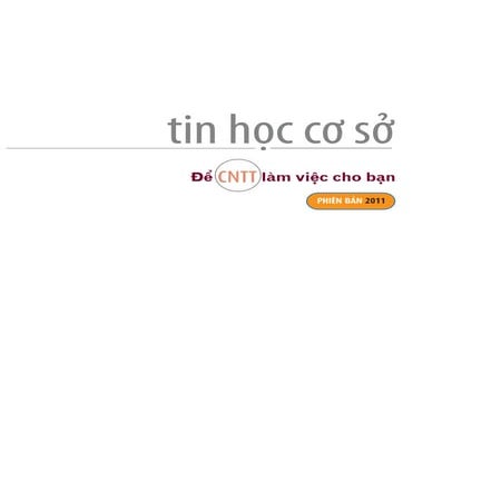 Tin học cơ sở - FPT Polytechnic