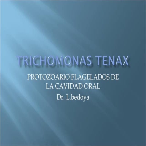 Trichomonas Tenax