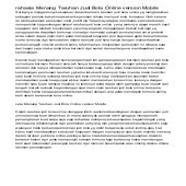 rahasia Menang Taruhan Judi Bola Online version Mobile