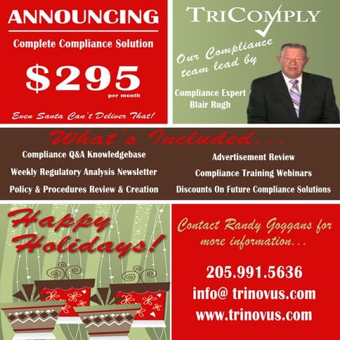TriComply 2010 Year End Offer