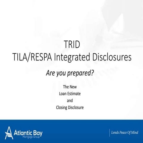 Trid quick reference | PDF
