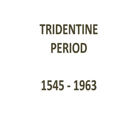 Tridentine periodgrade8