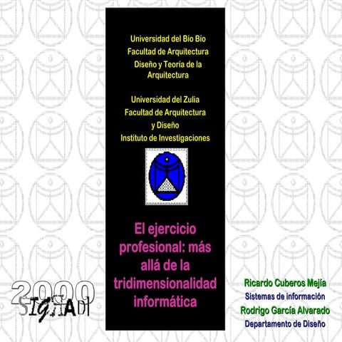 Tridimensionalidad Informática en Arquitectura