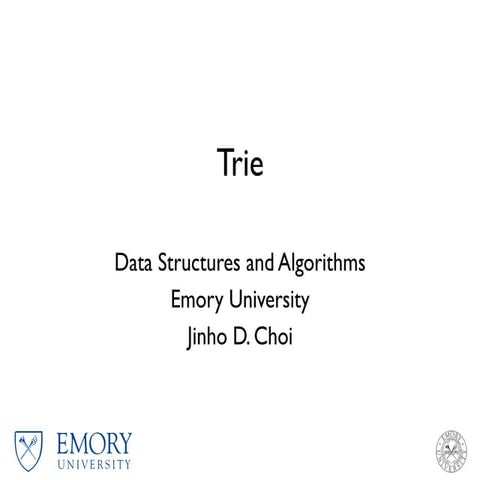 CS323: Trie