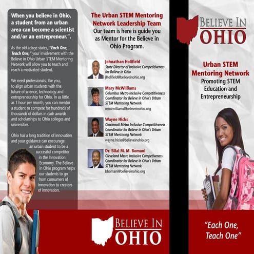 Trifold: Believe in Ohio