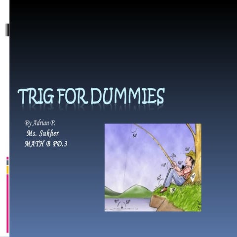 Trig For Dummies By Adrian P.