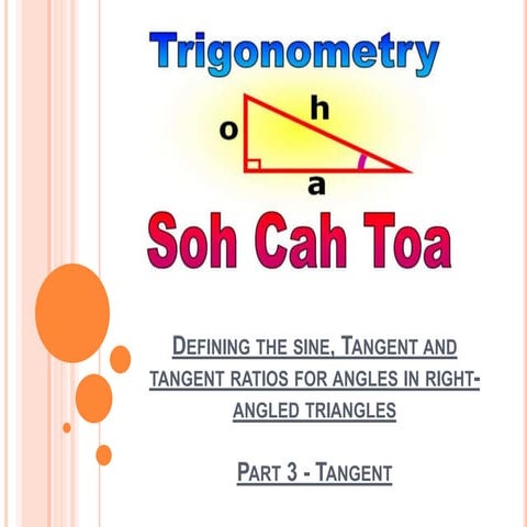 Trig 1 lesson 4   tangent